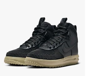 20％OFF (27.5cm) NIKE LUNAR FORCE ONE 1 ナイキ ルナ フォース ワン ダックブーツ ブラック 黒 オリーブ トレッキング エアフォース1 AIR