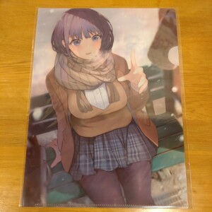 B5 clear file pupps TORANOANA WINTER