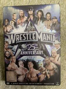 WRESTLE MANIA 25th ANNIVERSARY 3枚組