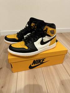 美品 NIKE ナイキ AIR JORDAN1 RETRO HIGH OG エアジョーダン1 TAXI メンズ サイズ28.5cm 555088 711 タクシー/ブラック-セイル 箱付き 