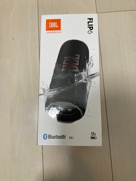 【未開封】JBL FLIP6 ブラック Bluetooth IP67防塵防水