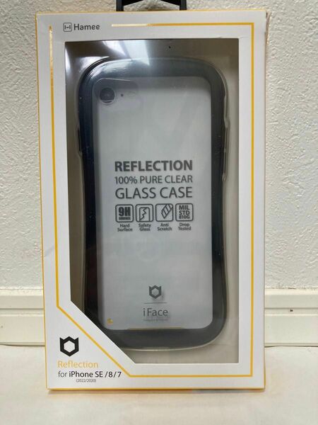 【新品未開封品】iPhone SE3/SE2/8/7 iFace Reflection （ブラック）