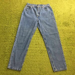 【made in USA】it's extra rare/80's Americanclothing/JACOMART CORP./FADED GLORY/14AVG-MED/IDEAL zipper/taperedstraight/状態good/