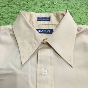 【made in USA】70's Americanclothing deadstock/DAMON/size[16 1/2 15]/chambrayshirt/Unionstamp/状態good/