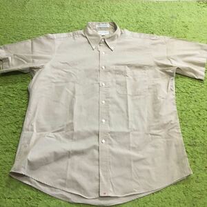 【made in USA】70's~Americanclothing/WARNACO INC./Hathaway/button-downcheckshirt/WrinkleFree/size[16 1/2 SS]/状態good/