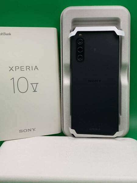 ★未使用 Xperia 10 V 128GB SIMフリー 最大容量良好 格安SIM可 SoftBank ○ A302SO ブラック 中古 新古品 BP3038 