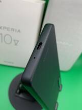 ★未使用 Xperia 10 V 128GB SIMフリー 最大容量良好 格安SIM可 SoftBank ○ A302SO ブラック 中古 新古品 BP3038 _画像6
