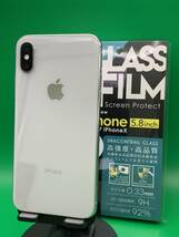 ★やや美品 iPhone X 64GB SIMフリー 最大容量100% 格安SIM可 KDDI ○ MQAY2J/A シルバー 中古 新古品 758249 2_画像4