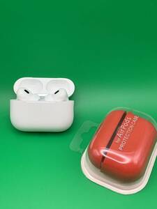 ★激安 AirPods Pro 2nd 第2世代 充電USB-C ケースおまけ A2968/A3048 ホワイト 中古 新古品 BP3067 