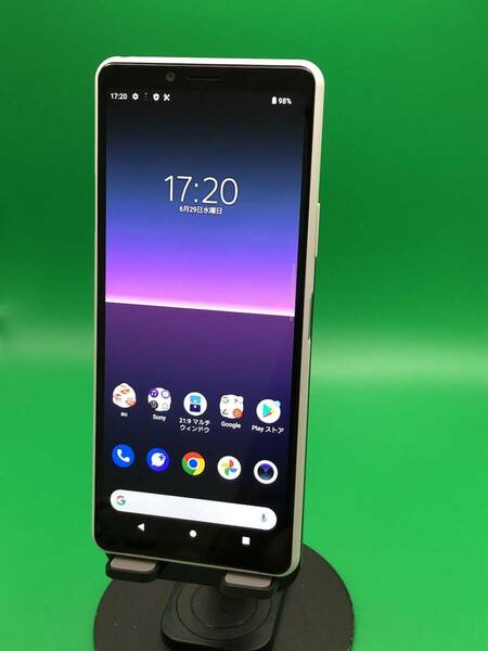 ★美品 Xperia 10 II 64GB SIMフリー 最大容量良好 格安SIM可 au 〇 SOV43 ホワイト 中古 新古品 BTJ0796 