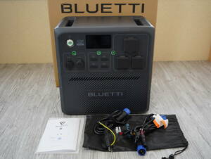 【中古美品】最新BLUETTI(ブルーティ) AC240 ポータブル電源／防塵・防水 1536Wh／2000W