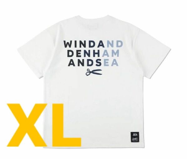 WIND AND SEA x DENHAM (WINDENHAM) Tee "White"ウィン ダン シー x デンハム