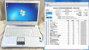 可動ジャンクFMV-NF/D50 Core2 Duo P8700/2GB/160GB/No1700