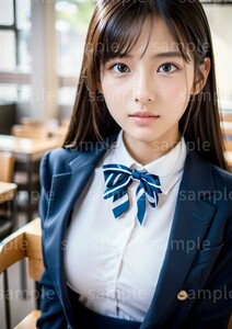 AI美女 AIイラスト A4ポスター 光沢ゴールド写真用紙使用 高画質 AIアート AIグラビア かわいい 女の子 美人 美少女 セクシー (44001)