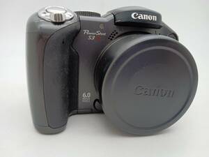 動作未確認【 Canon キャノン デジタルカメラ PowerShot S3 IS ジャンク カメラ レンズ 】検索タグ) 当時物 希少品 保管品 HT
