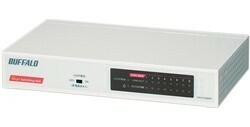 BUFFALO Giga対応 スイッチングHub ホワイト LSW4-GT-8NS/WH