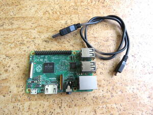 Raspberry Pi2 Model B /laz Berry pie 2 * power supply cable attaching * used 