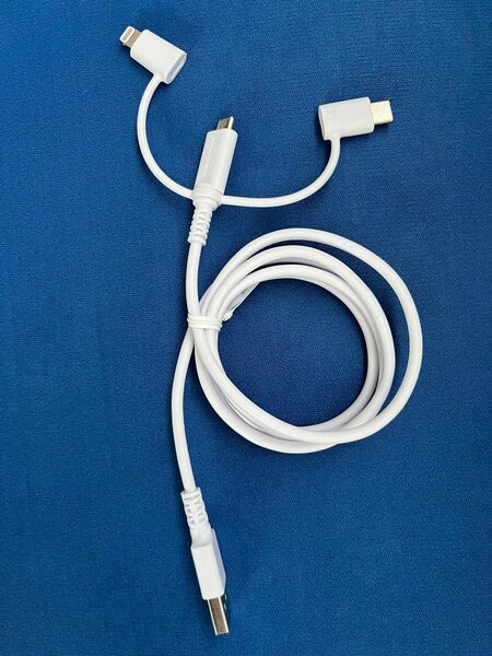 USB 充電 アイフォン 白コード ケーブル iPhone 短め 携帯 スマホ 充電器