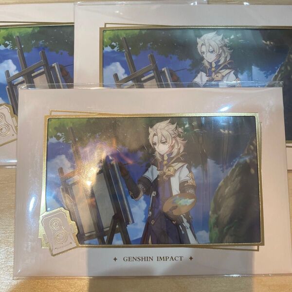 原神 アルベド ブロマイド セット 公式グッズ フォトカード