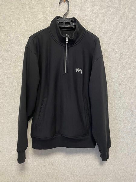 stussy ハーフジップ