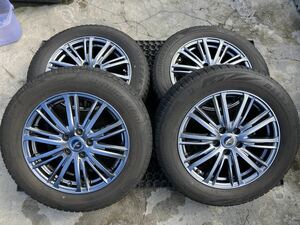 Fang 215/60R17 7J +47 PCD114.3 アルミホイール4本セット