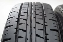 F-481(送料無料/代引きOK)ランクS 中古 195/80R15 107/105L ダンロップ エナセーブVAN01 2020年 9分山 夏タイヤ 4本SET ハイエース等_画像2