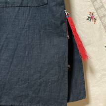 タイ ヤオ族 刺繍 ヘンプ ジャケット 民族衣装 麻 モン族 ナガ族 アカ族 3_画像5