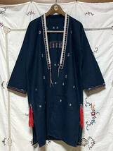 タイ ヤオ族 刺繍 ヘンプ ジャケット 民族衣装 麻 モン族 ナガ族 アカ族 2_画像5