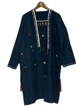 タイ ヤオ族 刺繍 ヘンプ ジャケット 民族衣装 麻 モン族 ナガ族 アカ族 3_画像1