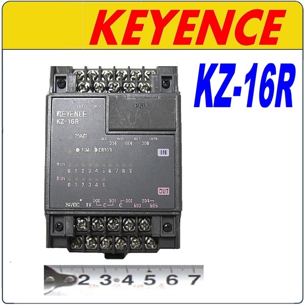 キーエンス　シーケンサ　 KZ-16R 1個　中古品