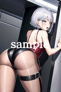 No.A-1361【全て1点もの】A4サイズ 美女ポスター 高品質光沢紙 イラスト アート コスプレ セクシー 水着 制服 下着 美女 巨乳 美乳 美尻