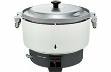 新製品　都市ガス　ホース付属　リンナイ　業務用ガス　炊飯器　10.0Ｌ/5.5升 　RR-550C　内釜フッ素無し