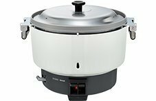 新製品　プロパンガス　ホース付属　リンナイ　業務用ガス　炊飯器　10.0Ｌ/5.5升 　RR-550CF