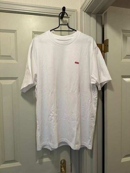 L Supreme Small Box Logo Tee 22SS White Large シュプリーム スモール ボックスロゴ ボックス ロゴ Tシャツ 半袖 ホワイト 白 中古 ②