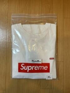 XL Supreme Small Box Logo L/S Tee White XLarge シュプリーム スモール ボックスロゴ ロングスリーブ ホワイト 白 長袖Tシャツ ロンT ②