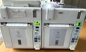 [ электризация проверка settled ] Toshiba TEC дистанционный принтер KCP-200 2 шт. комплект 