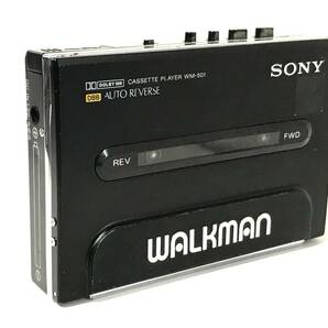 [美品][希少][美音][整備品] SONY ウォークマン WM-501 (マットブラック) の画像1