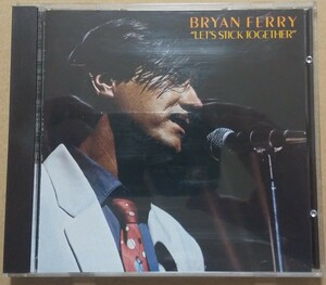 稀少 初回西独POLYDORプレス盤 BRYAN FERRY/Let's Stick Together/ブライアン・フェリー ROXY MUSIC 821 521-2 