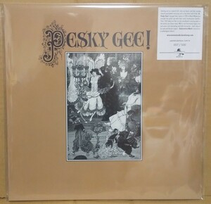 新品未開封 PESKY GEE/ぺスキー・ジー 500 COPIES LIMITED VINYL + シリアルナンバー WISERAVEN-WISE01LP サイケ BLACK WIDOW前身