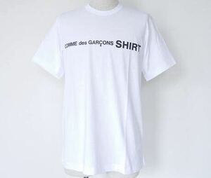 【国内正規】【美品】COMME des GARCONS SHIRT LOGO Tee コム デ ギャルソン シャツ ロゴ Tシャツ cdg logo 白 M