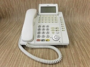 [ б/у ][ адаптер нет ]ITL-32D-1D(WH)TEL NEC Apire X 32 кнопка IP многофункциональный телефонный аппарат [ бизнес ho n для бизнеса телефонный аппарат корпус ]