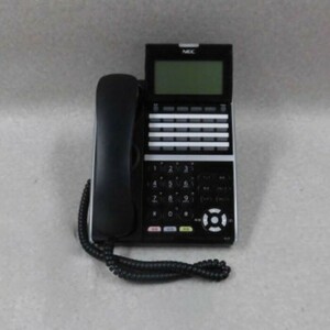 [ used ][ adapter less ] ITZ-24D-1D(BK) NEC Aspire UX 24 button IP telephone machine [ business ho n business use telephone machine body cordless handset ]