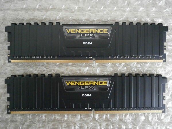 Corsair DDR4-2666 PC4-21300 4GBx2枚 計8GB 中古動作品