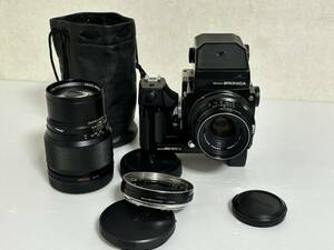 ZENZA BRONICA ゼンザブロニカ ETR S　レンズ 75mm 1:2.8, 200mm　2本セット