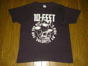 10-FEET 紫 パープル Tシャツ M バンT バンドTシャツ 京都大作戦 スラムダンク ( KENYOKOYAMA ハイスタンダード グッドフォーナッシング