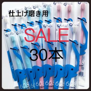 仕上げ磨き用歯ブラシ ぞう やわらかめ＊＊30本 歯科専売子供歯ブラシ