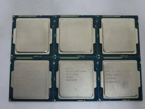 *Intel / CPU Core i5-4590 3.30GHz start-up verification settled!* Junk!!6 piece set!!