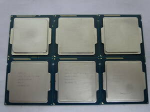 ★Intel / CPU Core i5-4690 3.50GHz 起動確認済！★6個セット！！ジャンク！！