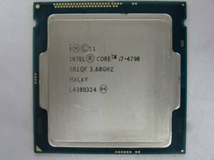 ★Intel /CPU Core i7-4790 3.60GHz 起動確認済み！★ジャンク！！②