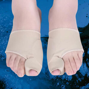 布付き Mサイズ 外反母趾 2個 両足分 サポーター シリコン 足指の画像4